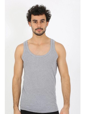 Erkek Gri Ribana Atlet