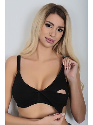 Siyah Emzirme Sütyeni - 505
