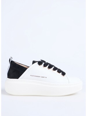 Alexander Smith Beyaz Kadın Sneaker Wembley Hıgh Woman
