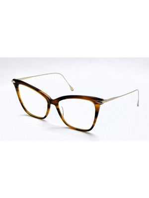 Dita Fearless Drx 3038 B Amber Gold 56 Cat Eye Hand Crafted Kedi Altın Kadın Gözlük