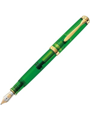 Pelikan Souveran M800 Dolma Kalem Green Demonstrator Ef Uç