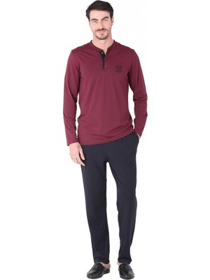 Marsilyan D's Damat 221001 Uzun Kol Pijama Takımı