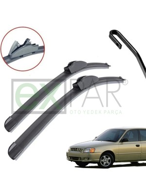 Expar Oto Hyundai Accent Ön Cam Silecek Süpürgesi 2000 - 2002 Accent Milenyum Kasa Ön Silecek Sağ Sol