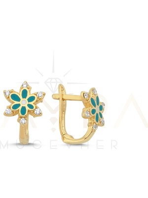 Kayra Mücevher Altın Çocuk Küpesi ÇK55