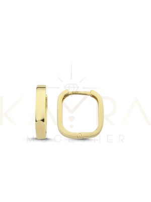Kayra Mücevher Karem Halka Altın Küpeler AHK30