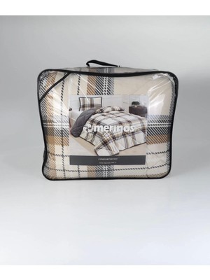 Merinos Comforter Çift Kişilik Yorgan Volenta Gri