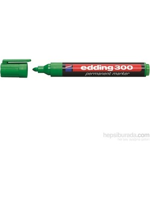 Edding 300 Her Yüzeye Yazan Çok Amaçlı Markör Plastik Gövdeli Yeşil
