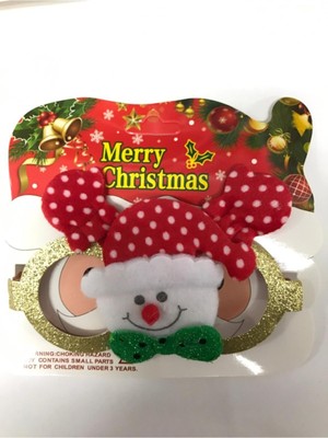 Empressco Yılbaşı Temalı Renkli Gözlük, Neşeli Kardan Adam Tasarımı