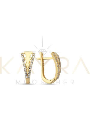 Kayra Mücevher Annem Altın Küpe AHK68