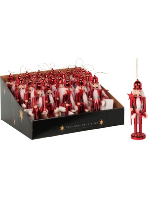 Boyner Evde Yılbaşı Süsü Fındıkkıran Kırmızı Yılbaşı Süsü