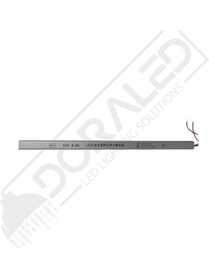 Ultra Slim Ince Parmak LED Adaptör 12 Volt 8,3 Amper 100 Watt (35X2X2CM)