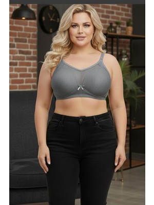 C Cup Telsiz Süngerli Yandan Destek Telli Toparlayıcı Sütyen