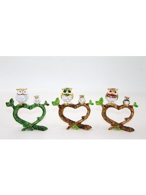 Değirmen Grup Swarovski 2'li Baykuş Model 3