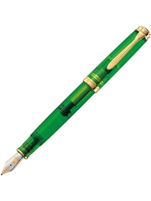 Pelikan Souveran M800 Dolma Kalem Green Demonstrator B Uç