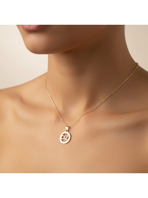 TabiTela 8 ayar altın kolye ucu C&E GM10586 1 gr