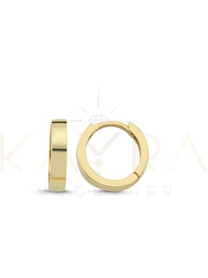 Kayra Mücevher Altın Halka Küpe AHK63