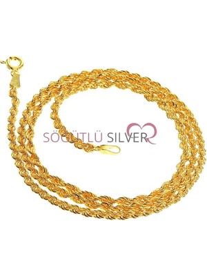 Söğütlü Silver Halat Zıncir (Kolye Zinciri) SGTL6857