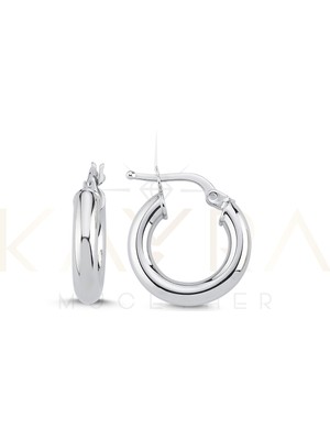 Kayra Mücevher Altın Halka Küpe AHK46