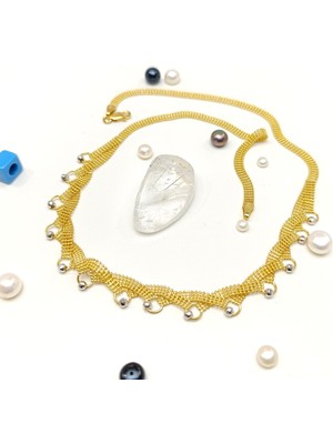 Genel Dorika Toplu Gerdanlık Kolye 14 Ayar Altın Hd Videolu