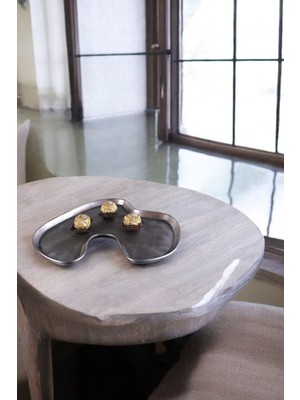 Empressco Şekerlik ve Sunumluk, Dekoratif, Gümüş Eskitme, Şık ve Zarif Tasarım, 16 cm