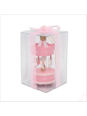 Süsle Bebek ve Parti Kutulu Mini Atlı Karınca, 8,5cm x 3,5cm - Pembe