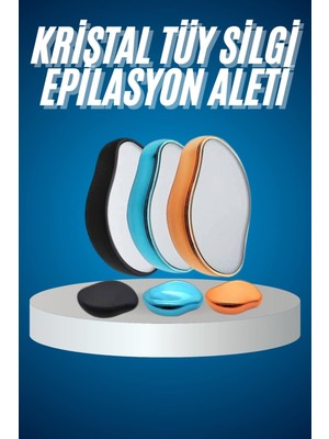 Marsilyan Tüy Silgi Kristal Epilasyon Acısız Ağrısız ve Pratik Epilasyon Aleti