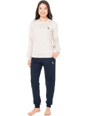 Us Polo Kadın Uzun Kol Pijama Takım 20120