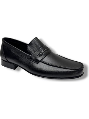 Coşkun 3150-26 Hakiki Deri Örgü Fiyonk Kösele Taban Erkek Ayakkabı