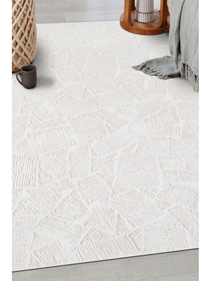 Patrin Modern Dokuma Halı Salon Oturma Odası Mutfak Halısı Sık Dokulu Kalın Halı