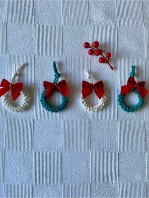 Empressco Renkli Makrome Yılbaşı Süsleri, Ev Dekorasyonu Için Şık ve Renkli Seçenekler