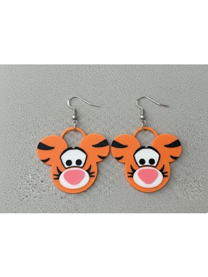 Kanem3D Tigger Küpeler