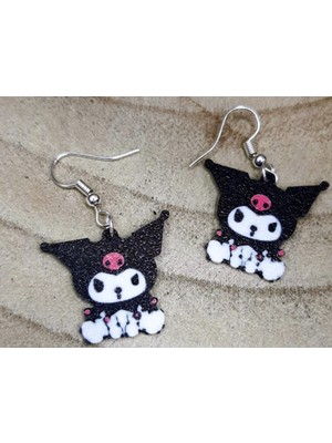 Kanem3D Kuromi Küpe