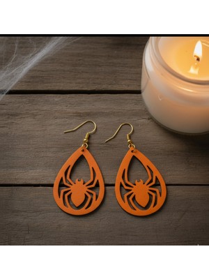 Kanem3D 2 Çift Çerçeveli Örümcek Küpeler