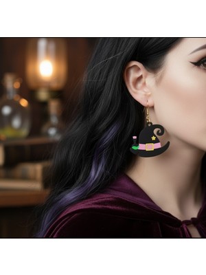 Kanem3D Cadı Iksirli Küpeler