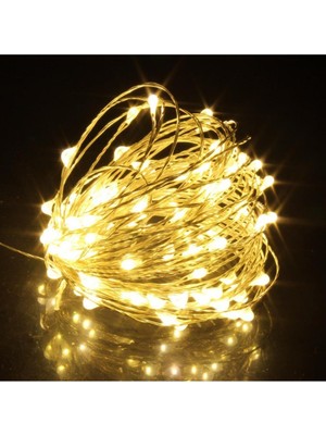 Empressco 5 mt Sarı Peri LED Işık Seti, Şık ve Parlak Dekorasyon Için Ideal