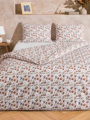 Lc Waikiki Yeni Sezon Çiçek Baskılı Çift Kişilik Nevresim Seti