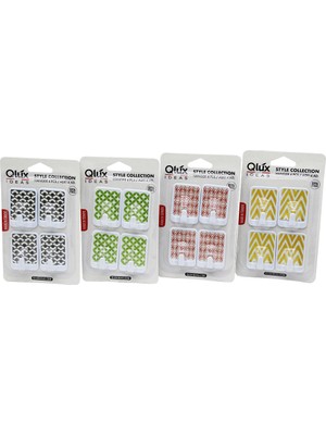 Go İthalat Mirage 4 Parça  Kare Yapışkan Askı (5314)