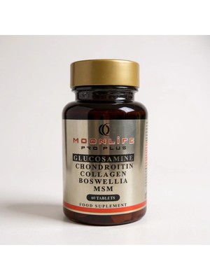 Moon Life Glucosamine Chondroitin Collagen Boswella MSM 60 Tablet