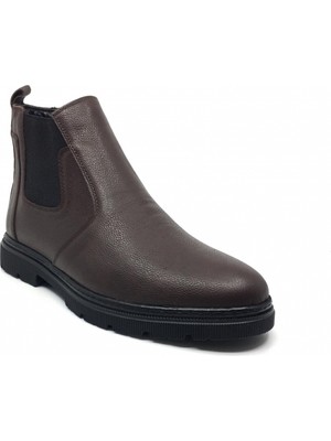 Taşpınar Ayakkabı Taşpınar Baykara %100 Hakiki Deri Erkek Günlük Kışlık Içi Kürklü Ayağı Üşütmez Rahat Klasik Bot Büyük Numara 38-50