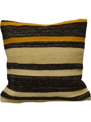 Kilim Antik El Dokuma Dekoratif Kilim Kırlent Yastık Kılıfı 0931 - Yeni - Çok Renkli