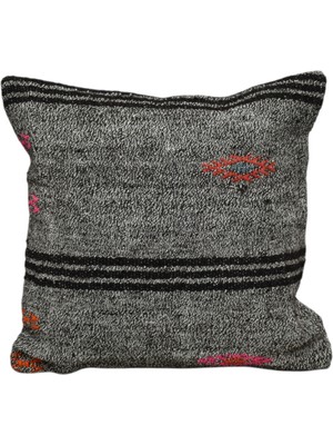 Kilim Antik El Dokuma Dekoratif Kilim Kırlent Yastık Kılıfı 0923 - Yeni - Çok Renkli
