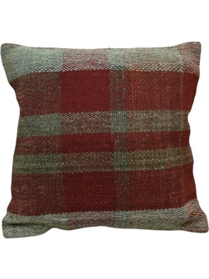 Kilim Antik El Dokuma Dekoratif Kilim Kırlent Yastık Kılıfı 0919 - Yeni - Çok Renkli