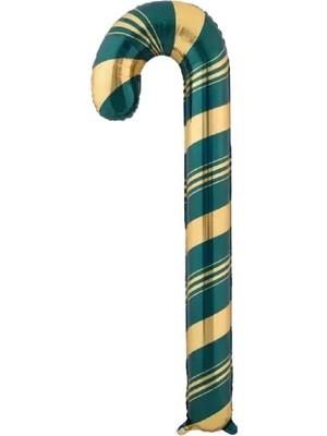 Empressco Yeşil ve Altın Renkli Yılbaşı Balonu, Şık ve Parlak Dekorasyon Için Ideal Seçim