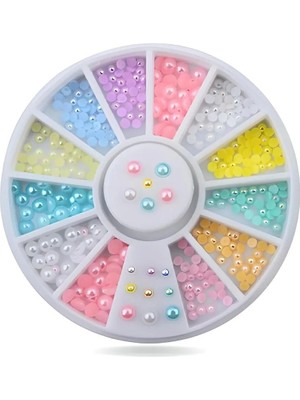 Artikel Tırnak Süsleme ve Makyaj Taşı, Kolay Uygulanabilir, Nail Art Tırnak Süsleme ve Makyaj Taş Set