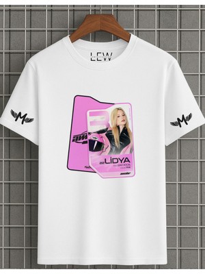 Lovver Manifest Amatör  Şarkısına Özel  Lidya Tasarımlı  Pamuklu  Nefes Alan  Kumaş Premium Baskı  Yetişkin  Çocuk Tişört