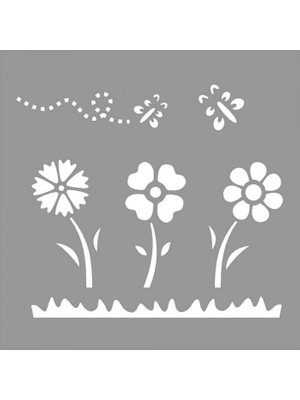 Artikel Reverie Stencil Tasarımı 30 x 30 cm
