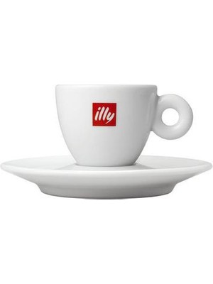 illy  Klasik Espresso (60 Cc) Fincan+Tabak