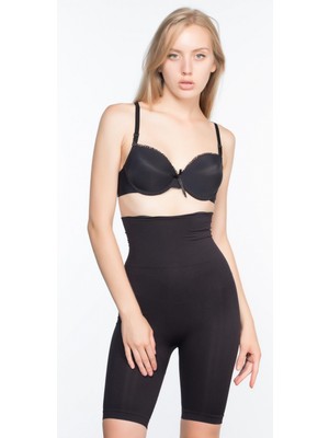 Marsilyan Siyah Mı Emay 3200 Pantolon Altı Soft Double Boxer Korse