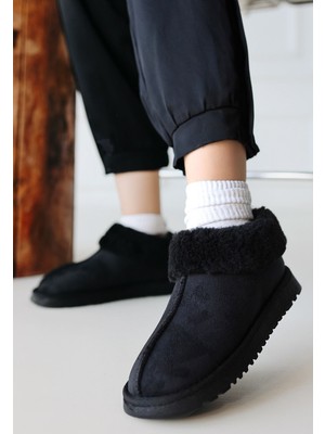 Shoegar Abby Siyah Süet Bot
