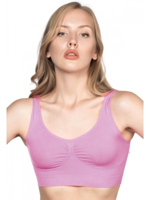 Marsilyan Fuşya Mı Emay 4005 Soft Kalın Askı Büstiyer